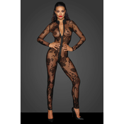 CATSUIT Noir Handmade F237