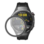 Hibridno zaščitno steklo za Huawei Watch GT 5 Pro (46 mm), (folija), črna