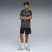 PUMA TRAIN ALL DAY Essentials Printed Tee and Shorts Set Youth, Clothing, Black, 9-10Y