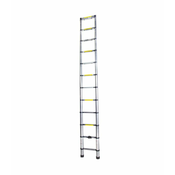 BISONTE STR1038 Teleskopska lestev, 87-380cm, 13 stopnic