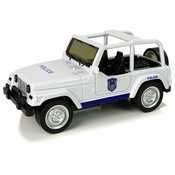 slomart Terensko vozilo, policijski avto, bel