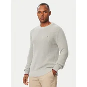 Tommy Hilfiger Pulover MW0MW41516 Svetlo siva Regular Fit