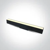 LINEARNA SVJETILJKA ZA MAGNETSKE MAXI ŠINE 25W CCT 48V IP20 DALI ČRNA DM42100BL/B/V