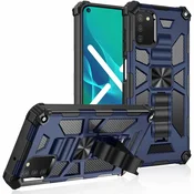 Overboard Ovitek za Samsung Galaxy A03s, oklepno stojalo, modro