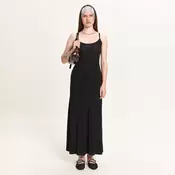 Cropp - Navadna maxi obleka - črna