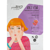 puroBIO Cosmetics Olivia Red Fruits luščilna maska v pršilu 13 g