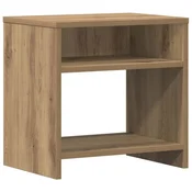 Vidaxl Nočna omarica artisian hrast 40x30x40 cm inženirski les