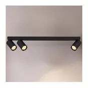 Brilagi - Spot svetiljka SELE LONG 3xGU10/30W/230V crna