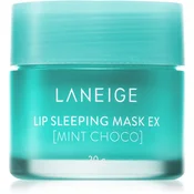 Laneige Nočna maska za ustnice Mint Choco (Lip Sleeping Mask EX) 20 g