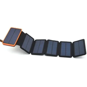 BOT Sončna elektrarna SP1 5 panelov 20000mAh, oranžna