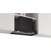 DBB63BC60 Vgradna napa BOSCH Serie 2, Matirana črna, 60 cm