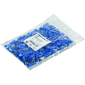 Weidmüller Votlice 2.5 mm 8 mm, delno izolirane modra Weidmüller 9019160000 500 kos