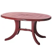Sto plasticni ovalni Orlando 140 - bordo