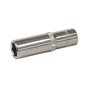 Silverline Ključ vtičnice 12 mm 3/8 HEX dolga srebrna črta