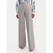 Marella Hlače iz tkanine Giunchi 2613131101 Siva Straight Fit