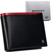 shumee Moška denarnica N992-RVT črna+rdeča