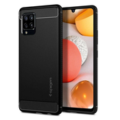 Ovitek Spigen Rugged Armor za Samsung Galaxy A42 5G - black