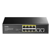 Cudy GS1010P 8-Port Gigabit PoE+ Switch with 2 Gigabit Uplink ports, PoE 30W