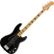 Fender Squier Classic Vibe 70s Precision Bass MN Black Elektricna bas gitara (Kao novo)