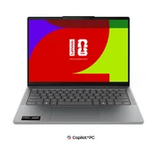 Lenovo IdeaPad Slim 5 14AGP11 16GB/512GB 83S1000QGE Ryzen AI 5 430, Win 11 Home Lunar Grey, 14 WUXGA OLED zaslon