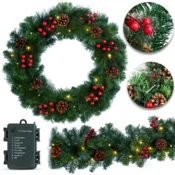 shumee Heckermann LED veriga za božično drevo 270 cm
