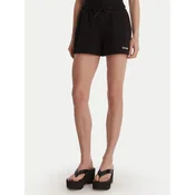 Guess Športne kratke hlače E6GD01 KCRZ1 Črna Relaxed Fit