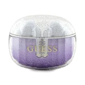 Guess Guess Glitter Gradient - TWS Bluetooth slušalke + polnilni etui (vijolične)