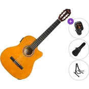Valencia VC104CE SET 4/4 Natural Elektro klasična gitara