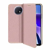Overboard Denarnica za Xiaomi Redmi Note 9T 5G, roza zlata