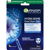 Garnier Skin Naturals Hydra Bomb Tissue Mask Night nocna maska za lice, 32g