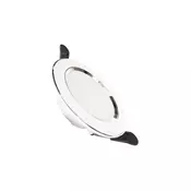 LED ugradno svetlo LED/7,5W/230V 4000K belo/srebrno