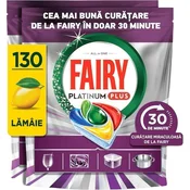 Kapsule za perilicu posuda Fairy - Platinum Plus, 30 Minute Miracle, 5 x 26 komada