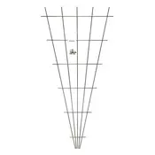 Potpora za cvece za zid 145x5x75 cm ( 11005 )
