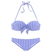 VIVANCE Bikini svetlo modra/bela