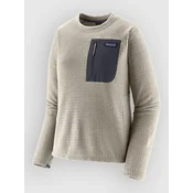 Patagonia R1 Air Crew Sweater birch white