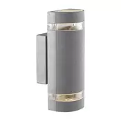 ADRIA 2A vanjska zidna svjetiljka 2XGU10 / IP44 / ALUMINIJ