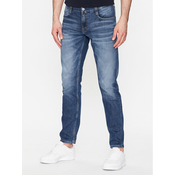 Mustang Jeans hlače Oregon 3116-5111 Modra Slim Fit