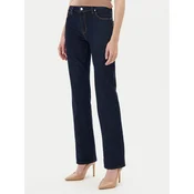 Guess Jeans hlače W5YA15 D5PW1 Mornarsko modra Sexy Straight Fit