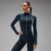 MP Womens Tempo Ultra Seamless Zip Up Jacket - Deep Midnight - S