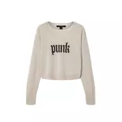 AllSaints Pulover DEETZ  črna / volneno bela