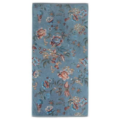 Pip Studio Brisača Secret Garden Blue 70x140 100% ba, froté, velur