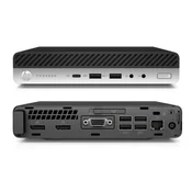 HP Obnovljeno - znaki rabe - Obnovljen računalnik HP Prodesk 600 G3 DM, i5-6500T, 8GB, 256GB SSD, Windows 10 Pro, (5000001237)