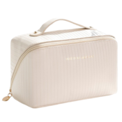 INF Prostorna toaletna/kozmetična torba Beige, (21278448)