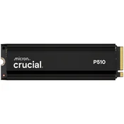 CRUCIAL P510 2000GB NVMe PCIe Gen.5 M.2 2280 Heatsink