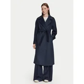 Weekend Max Mara Volneni plašč Resina 2625016021 Mornarsko modra Regular Fit
