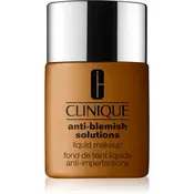 Clinique Anti-Blemish Solutions™ Liquid Makeup prekrivni tekoči puder za mastno k aknam nagnjeno kožo z dolgotrajnim učinkom WN 118 Amber 30 ml