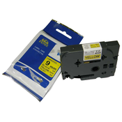Fenix TZ-621 RUMEN trak - ČRN izpis (TZ621), 9mm trak, dolžine 8m, laminated - obstojen v ekstremnih pogojih