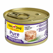 GimDog Pure Delight piščanec + tuna 85 g