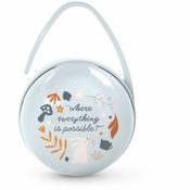 Suavinex Wonderland Duo Soother Case škatlica za dudo Light Blue 1 kos