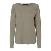 Vero Moda Ženski pulover VMNELLIE Relaxed Fit 10220902 Laurel hrast (Velikost S)